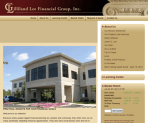 gillilandleefinancial.com: Gilliland Lee Financial
gilliland lee financial group
gilliland lee financial
kathy gilliland
jason lee