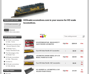 hoscalelocomotives.com: HO Scale Locomotives for Sale
HOScaleLocomotives.com is your source for HO scale locomotives.