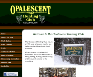 opalescenthuntingclub.net: Opalescent Hunting Club, Glens Falls, NY
Hunting Club in Upstate New York