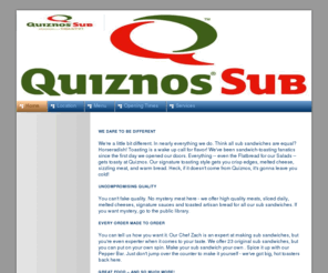 princetonnjquiznos.com: Home - Princeton NJ Quiznos
A WebsiteBuilder Website