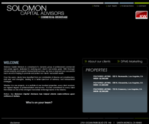 solomonca.com: Solomon Capital Advisors - Commercial Brokerage
Commercial Real Estate