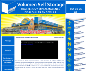 volumenselfstorage.com: Trastero Sevilla - Trasteros Self Storage
Trastero Sevilla: Alquiler de trasteros, mini-almacenes y guardamuebles desde 1m2 y 1 mes en Sevilla. Acceso 24 horas a tu trastero. Trasteros con espacio a medida para particulares, autónomos y empresas. Su trastero limpio y seguro.