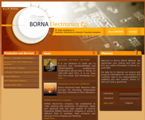 borna-co.com: .:: Borna Electronic Co. Official Website ::.
