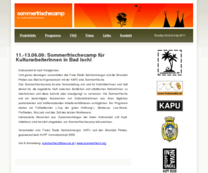 sommerfrisch.org: 11.-13.06.09: Sommerfrischecamp für KulturarbeiterInnen in Bad Ischl | sommerfrischecamp
