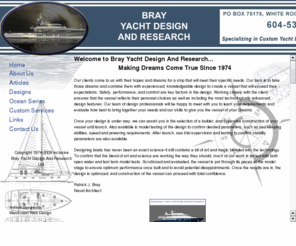 Description: Yacht design and research providing plans for trawlers 