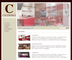 cocinaspontevedra.com: Cocimoble - Cocinas - Baños - Mamparas 
Cocimoble, empresa en Poio, Pontevedra, venta y montaje de mobiliario de cocina y baño