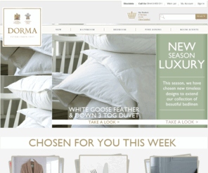 dorma-wedding.com: Dorma - For Luxury Soft Furnishings, Bedding, Furniture and more
NEW Spring range.Shop online at Dorma offering luxury soft furnishings and furniture including bedding, towels, curtains, table linen, and more. Buy online today.