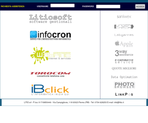 litio.it: LITIO SOLUZIONI INFORMATICHE PER AZIENDE E PRIVATI
offerta di servizi per aziende