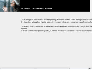 plarenovatfinestres.com: Pla Renova\'t de Finestres
.plarenovatfinestres.com