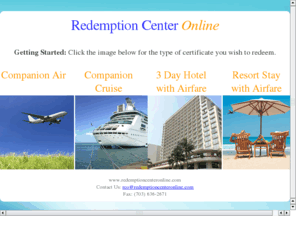 redemptioncenteronline.com: Redemption Center Online | redemptioncenteronline.com
