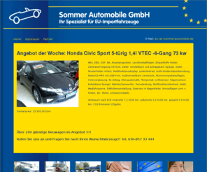 sommer-automobile.de: Sommer Automobile: Home
