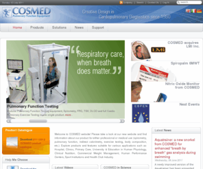 cosmedusa.com: COSMED - Cardio Pulmonary Diagnostics
cardiopulmonary and metabolic assessment products