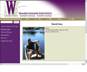 davidhery.com: Mr Hery's Class Page
Freshmen Resources at Waunakee High School