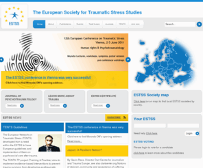 estss.net: Home page of the European Society for Traumatic Stress Studies, ESTSS
Home page of the European Society for Traumatic Stress Studies, ESTSS