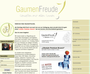 gaumenfreude.net: Gaumenfreude ! | Kochschule | Muldental | Sachsen | Grimma
Gaumenfreude - Genießen mit allen Sinnen! Kochschule im Kloster Nimbschen.