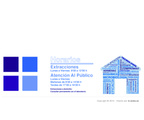 laboratoriomea.es: ANATOMOCLÍNICO MORENO, S.L.
El laboratorio se fundó en el año 1959 por el Dr. Rosendo Moreno Clavel, enfocando su actividad exclusivamente al análisis clínico, siendo un laboratorio pionero y de referencia en la región. Desde sus inicios, el objetivo prioritario de la Dirección del Laboratorio ha sido proporcionar a sus clientes un servicio de calidad acorde con las necesidades de diagnostico clínico, adecuando su organización y renovando sus recursos técnicos conforme a las exigencias y avances tecnológicos del momento.