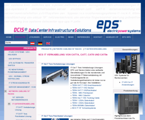 netzwerk-verkabelung.com: EPS Electric Power Systems IT Datenverkabelung Infrastrukur EPS USV Batterien IT-Monitoring Power Management KVM
Ob USV Anlage oder ein USV System -
Wir realisieren Ihre unterbrechungsfreie Stromversorgung -
Für unsere USV-Anlagen und USV-Systeme bieten wir Ihnen Service & Support rund um die Uhr.