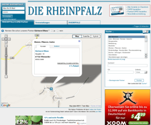 rheinpfalz-kompass.de: RHEINPFALZ-KOMPASS.DE
RHEINPFALZ-KOMPASS.DE - Dienstleister, Anbieter und tausend andere RHEINPFALZ-Partner mit Geocodierung.