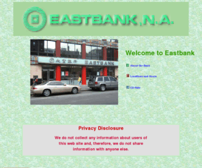 eastbank-na.com: Eastbank Home Page
235 Canal Street, New York, NY 10013