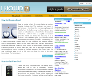 ihowd.com: iHowd -  How To Articles
The best collection of How To Articles...