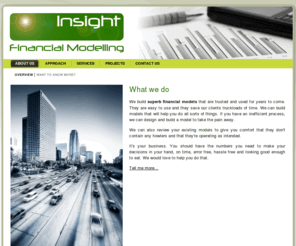 insightmodelling.com: Insight Financial Modelling
Insight Financial Modelling