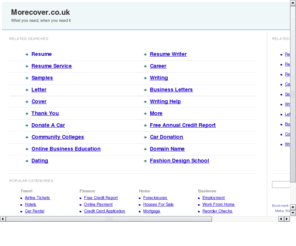 morecover.co.uk: The domain DOMAIN is registered by NetNames
