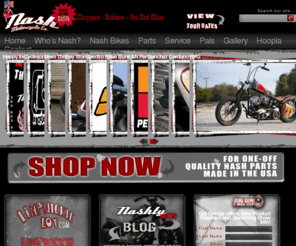 nashmotorcycle.info: Nash Motorcycle Company
Choppers, Bobbers, Hot Rod Bikes, and More