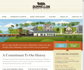 dunnellondepot.com: Greater Dunnellon Historical Society
The Greater Dunnellon Historical Society maintains the historic depot and is dedicated to ensuring its place in history and as well as a site for community events. Members would like to see the depot bustle with activity as it did in its heyday.