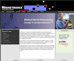 minnetronix.com: Medical Device Design and Manufacturing for Medical Electronics - Minnetronix
Medical device design, development and manufacturing for Class II and Class III devices