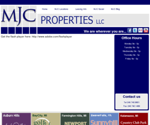 themjcproperties.com: MJC Properties LLC Apartment Management
MJC Management is the management company for apartment communities in Kalamazoo MI, Auburn Hills Mi, Farmington Hills MI, Bay City MI, and Beaverfalls PA.