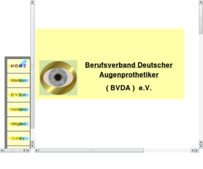 augen-prothetik.net: Home des Berufsverband Deutscher Augenprothetiker
Das individuelle Kunstauge oder die Augenprothese, kunstvoll gestaltet, ist mehr als das bekannte Glasauge.