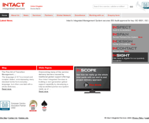 intact-is.com: Intact Integrated Services.
We provide integrated solutions for today's networks, delivering value and competitive edge for our partners and their customers