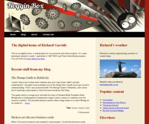 nogginbox.co.uk: The digital home of Richard Garside - Noggin Box
