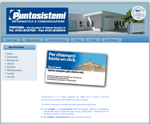 testacarlo.com: Puntosistemi s.r.l.
Azienda di servizi