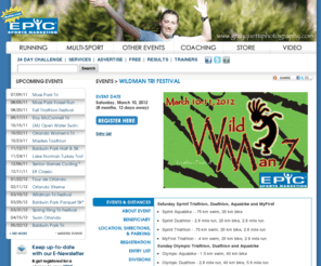 wildmantriathlon.com: Wildman Tri Festival | Epic Sports Marketing - formerly Buttar.com
