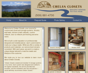 chelanclosets.com: Chelan Closets
Chelan Closets