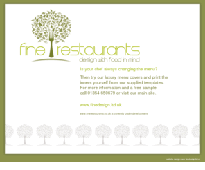 finerestaurants.co.uk: Web Design, Graphic Design, Food Photography and Print Services, UK - Fine Restaurants
