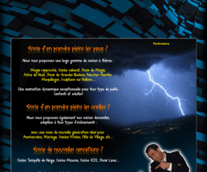 fredbellucci.com: Fred Bellucci : Master of illusion, spectacle de magie sur Avignon dans le 84
Une équipe et un Dj 100 % Professionnel, idéal pour toutes vos manifestations ! Nous vous proposons une large gamme de soirées à thème pour vos anniversaires, mariages, fêtes ... 