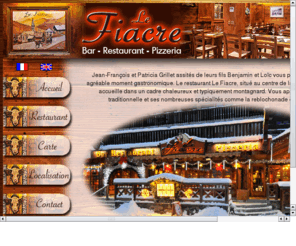 lefiacre74.com: LE RESTAURANT LE FIACRE A CHATEL
Le restaurant Le Fiacre est situé à Châtel, station du Val d'Abondance et du Domaine des Portes du Soleil. Vous découvrirez sur ce site toutes les informations pour choisir ce restaurant