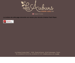 lesaubuns.com: Les Aubuns Country Hôtel***
Les Aubuns - Hotel restaurant 3 etoiles de charme et caractere a Nimes Gard Languedoc Roussillon en provence pres de la camargue