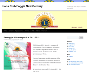 lionsfoggianewcentury.com: Lions Club Foggia New Century | "aiutare oggi, servire sempre" Governatore Rocco Saltino
