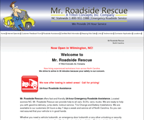 mrroadsiderescue.com: Mr. Roadside Rescue - Burlington, Greensboro, High Point and Charlotte, NC
Contact Mr. Roadside Rescue - Burlington, Greensboro, High Point and Charlotte, NC for all your roadside service needs