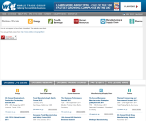 supplychainlogisticssummit.com: WTG  - the UK's only events company in Fast track 100
World Trade Group (WTG) are a top tier corporate events & media company specialising in global summits & B2B marketing services. We help clients like Siemens, Oracle, HP, SAP & PWC do business better.