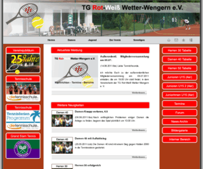 crm-club.com: TG Rot-Weiß Wetter-Wengern e.V.
Internetauftritt der TG Rot-Weiss Wetter-Wengern e.V.