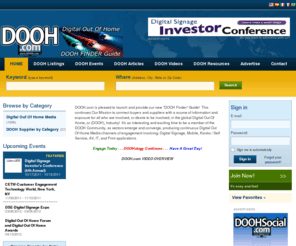 doohfinder.com: DOOH Finder Home Page
DOOH.com's DOOH FINDER Guide