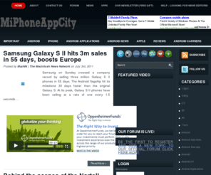 miphoneappcity.com: MiPhoneAppCity - Latest Apple iPhone, iPad, iPod Touch and Android News
