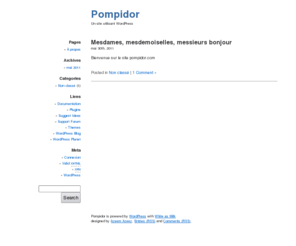 pompidor.com: le site des Pompidor et de leurs admirateurs
le site des Pompidor et de leurs admirateurs