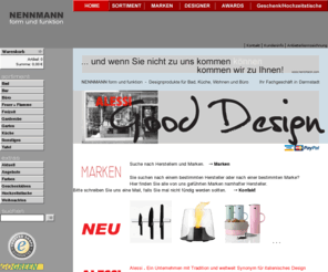 xn--schnerkaufen-6ib.com: | Nennmann NENNMANN form und funktion
Alessi, Güde, Millefiori, Mondaine, Rubis, Steiner, Stelton, Vipp