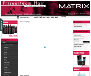 haarpflege-styling.de: Matrix Haarpflege - Matrix Produkte
- Matrix Haarpflege - Matrix Produkte