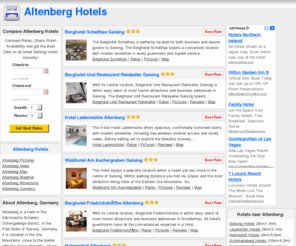 altenberghotels.com: Altenberg Hotels - Hotels in Altenberg, Germany
Discover, read reviews and compare Altenberg Hotels - Check rates, availability and book Altenberg Hotels direct online and save. 
